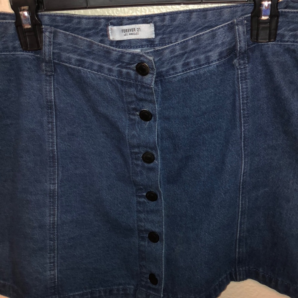Forever 21 Jean Skirt
